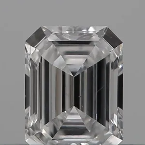 0.17 Carat Emerald Shape Natural Diamond