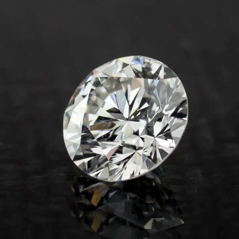 0.71 Carat Loose F / VS2 Round Brilliant Cut Diamond GIA Certified