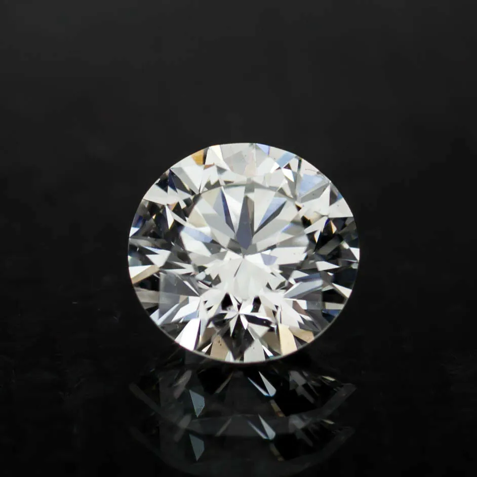 0.71 Carat Loose F / VS2 Round Brilliant Cut Diamond GIA Certified