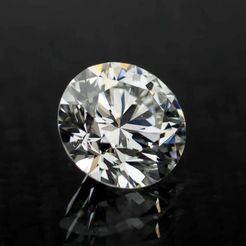 0.71 Carat Loose F / VS2 Round Brilliant Cut Diamond GIA Certified