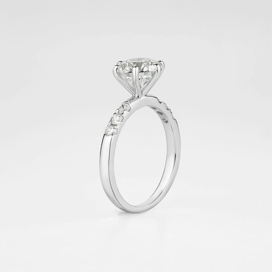 1 Carat Round Cut Diamond - I SI1 - 1.35ct - 219184