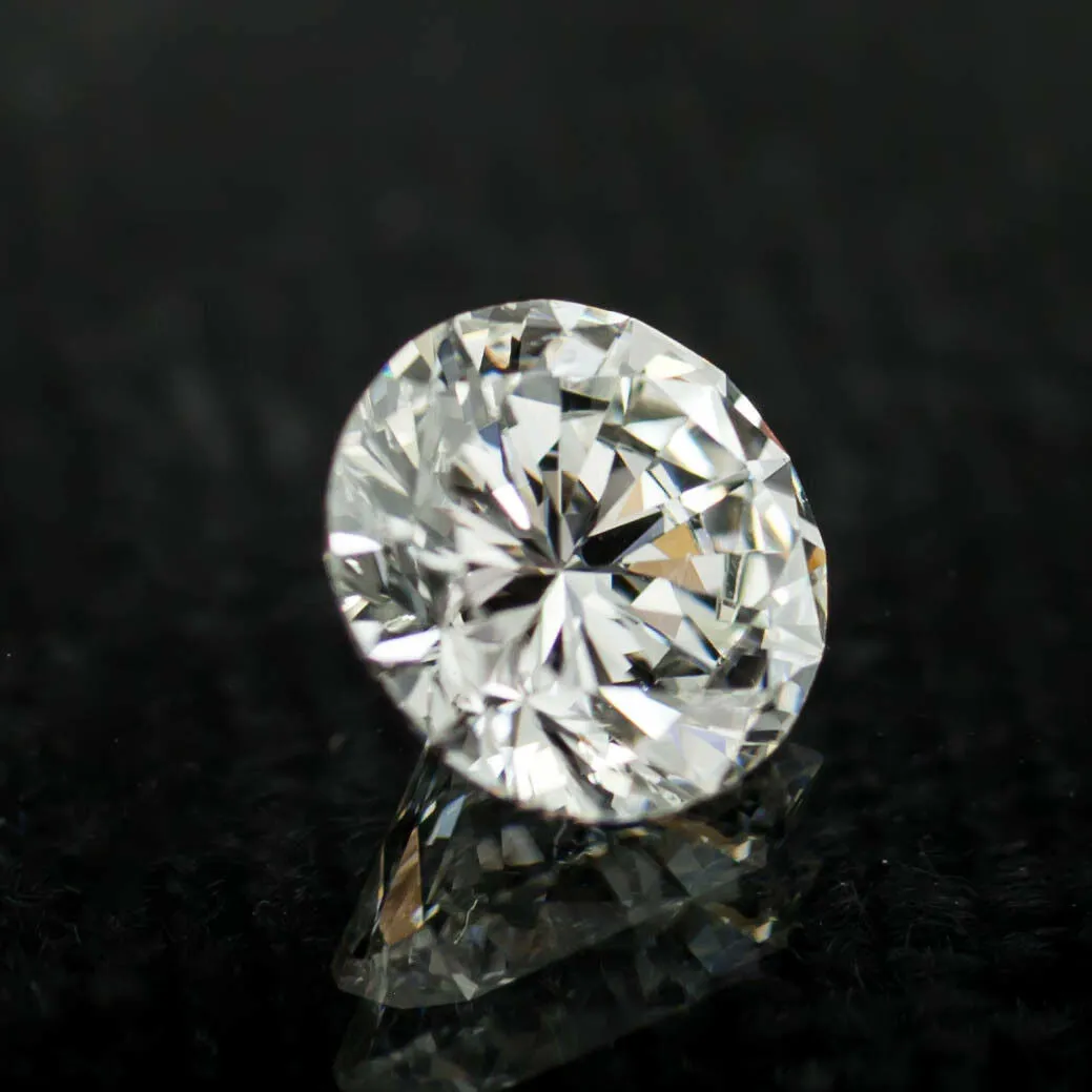 1.03 Carat Loose F / SI1 Round Brilliant Cut Diamond GIA Certified