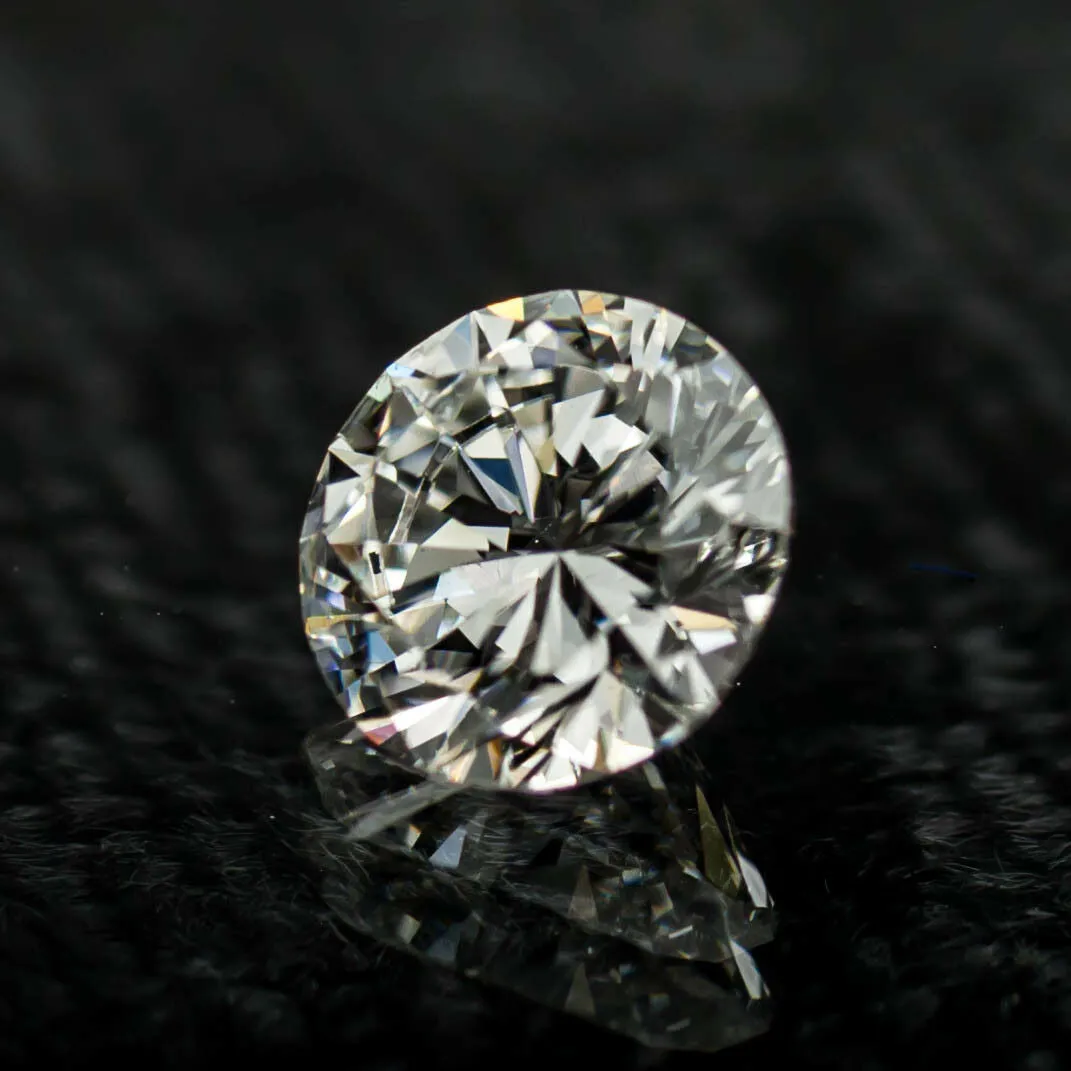1.03 Carat Loose F / SI1 Round Brilliant Cut Diamond GIA Certified