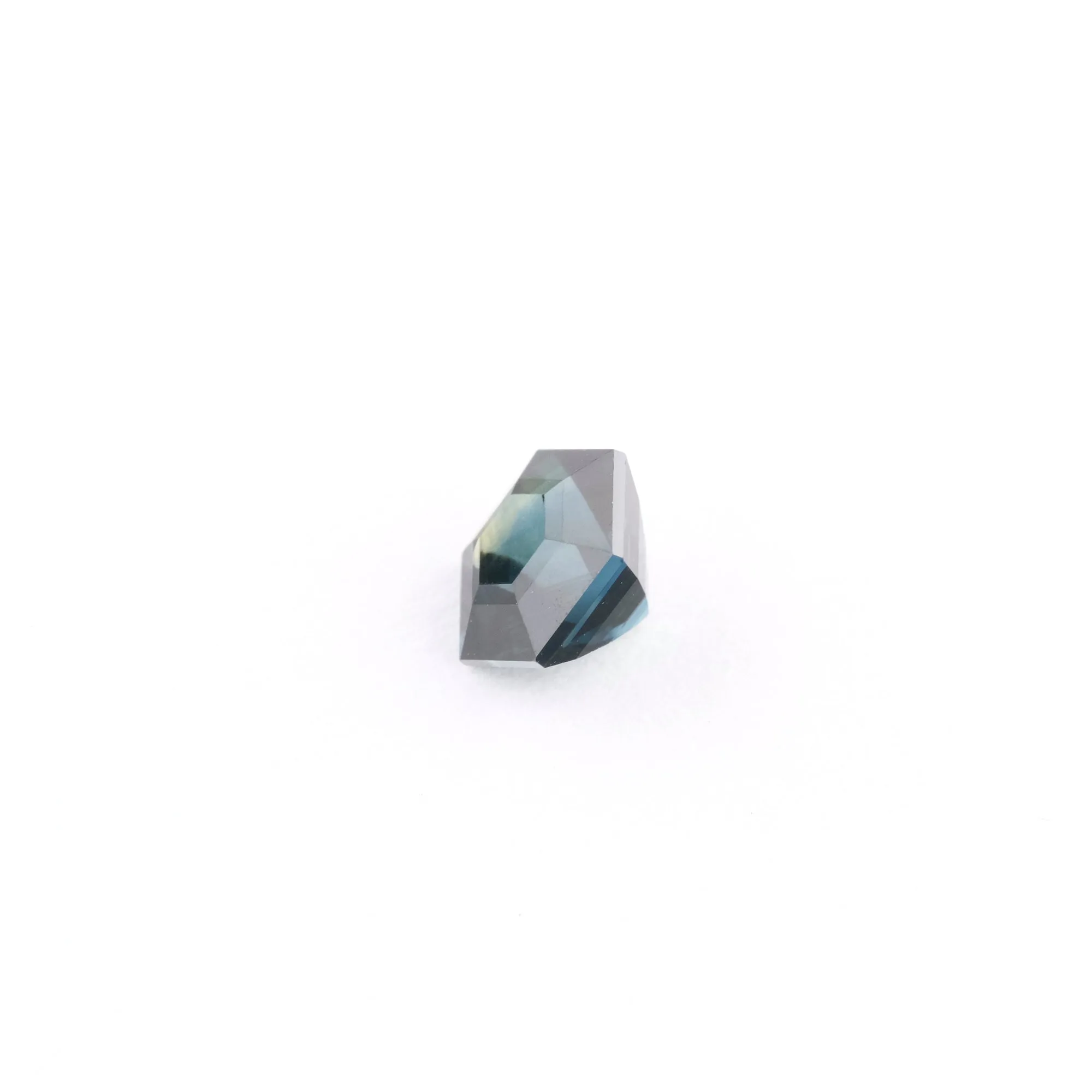 1.20 Carat Teal Hexagon Sapphire