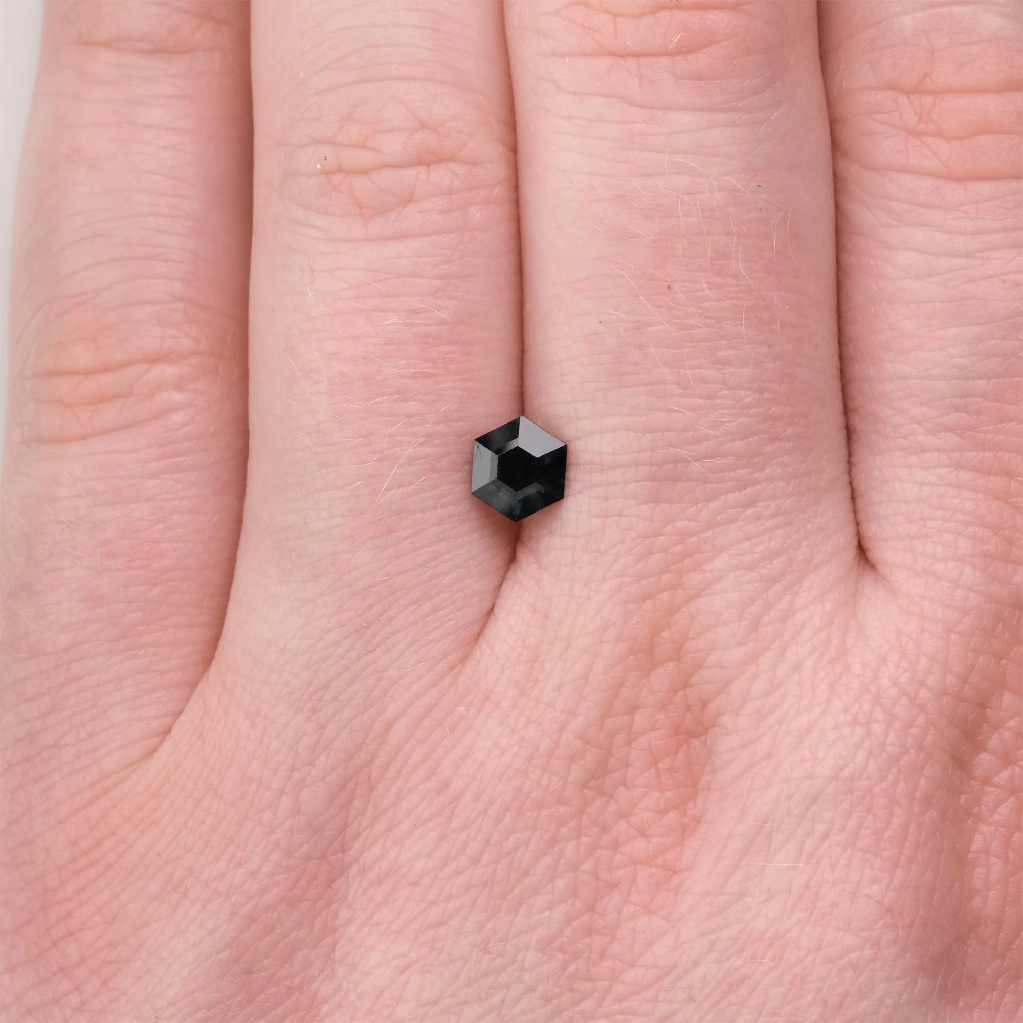 1.20 Carat Teal Hexagon Sapphire