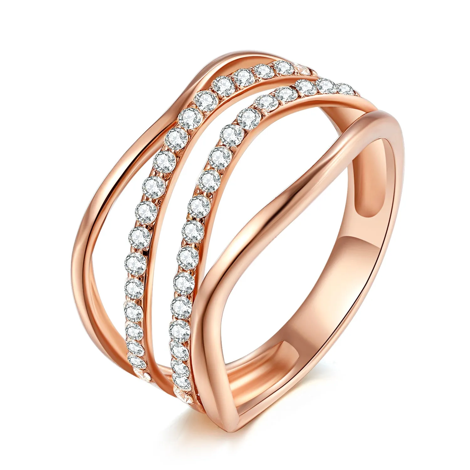 14K Solid Gold Ring Exclusively Handcrafted 0.620 Carat Natural Diamond (H-F Color, VS1-VS2 Clarity)