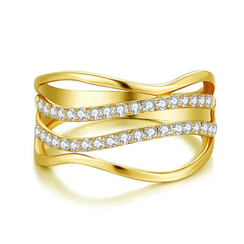 14K Solid Gold Ring Exclusively Handcrafted 0.620 Carat Natural Diamond (H-F Color, VS1-VS2 Clarity)