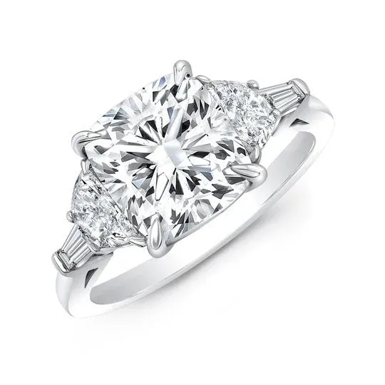 1.5 Carat Princess Cut Diamond - F VS2 - 1.55ct - 158774