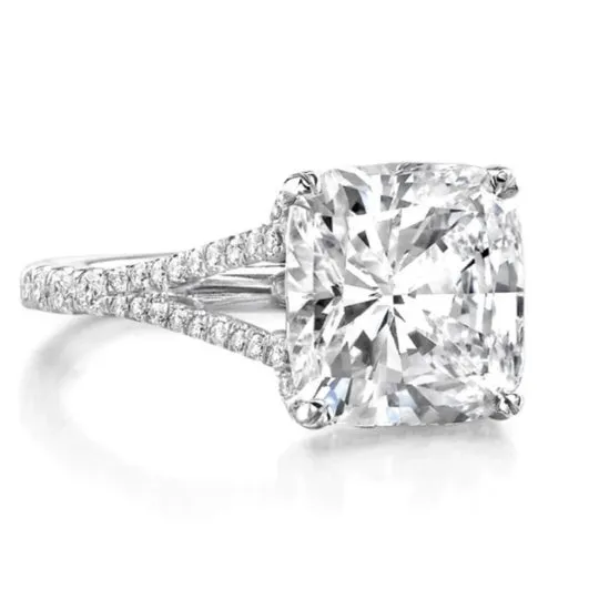 1.5 Carat Princess Cut Diamond - F VS2 - 1.55ct - 158774