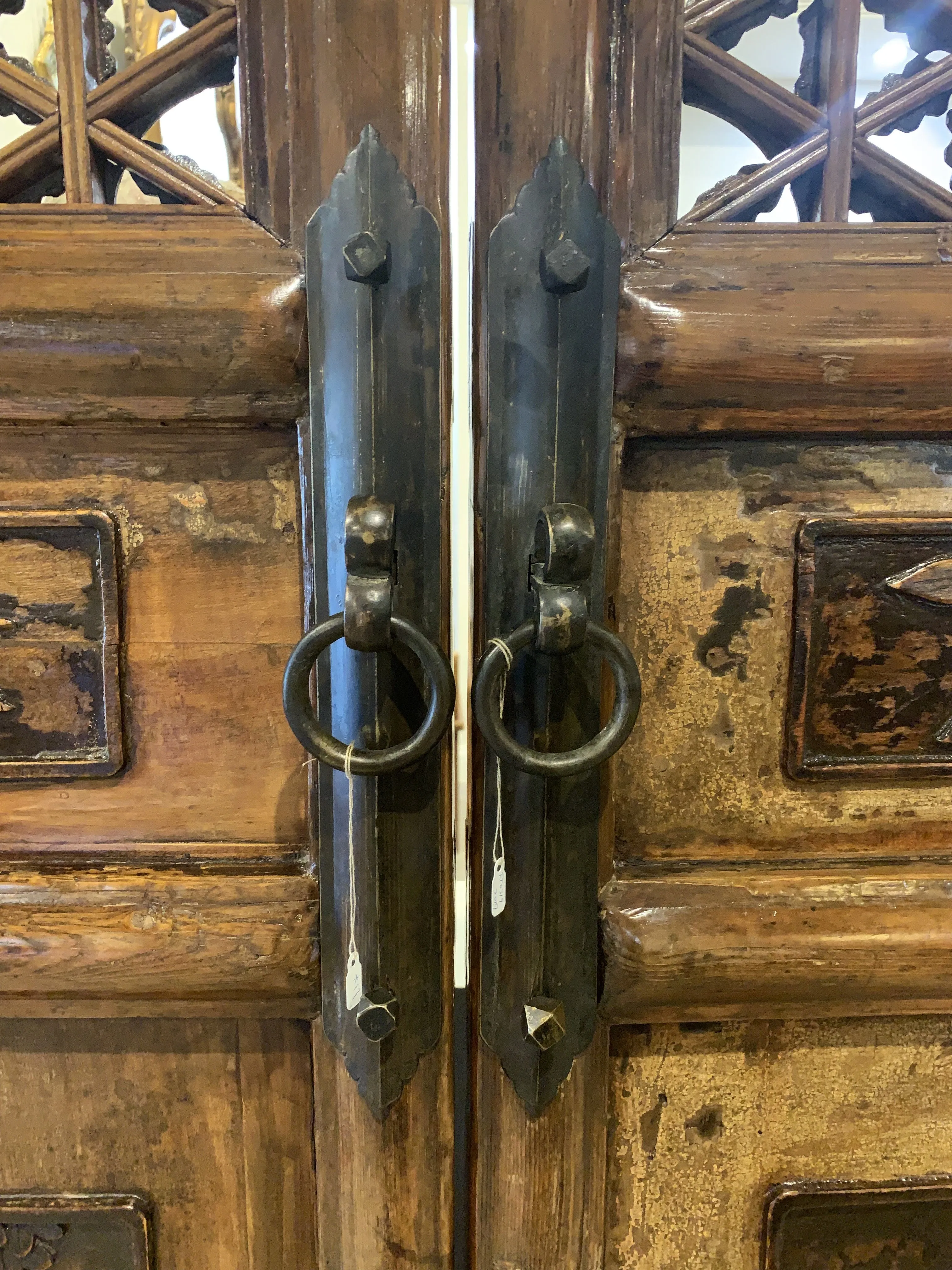 18th Century Handcrafted Wood Door