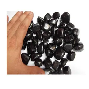 1Kg Black Tourmaline Tumbles Gemstones