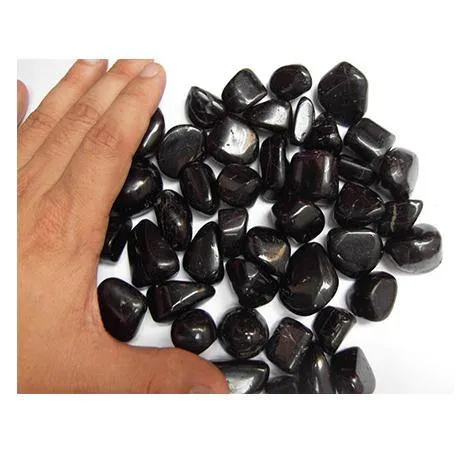 1Kg Black Tourmaline Tumbles Gemstones