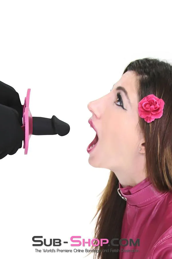 2300M      Head Games 3” Locking Penis Panel Gag