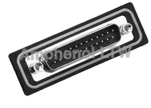 25 way male right angle PCB IP68