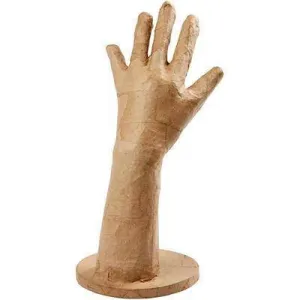 28cm Hand Shaped Model Cast Stand Craft Paper Mache Create/Decorate Personalise