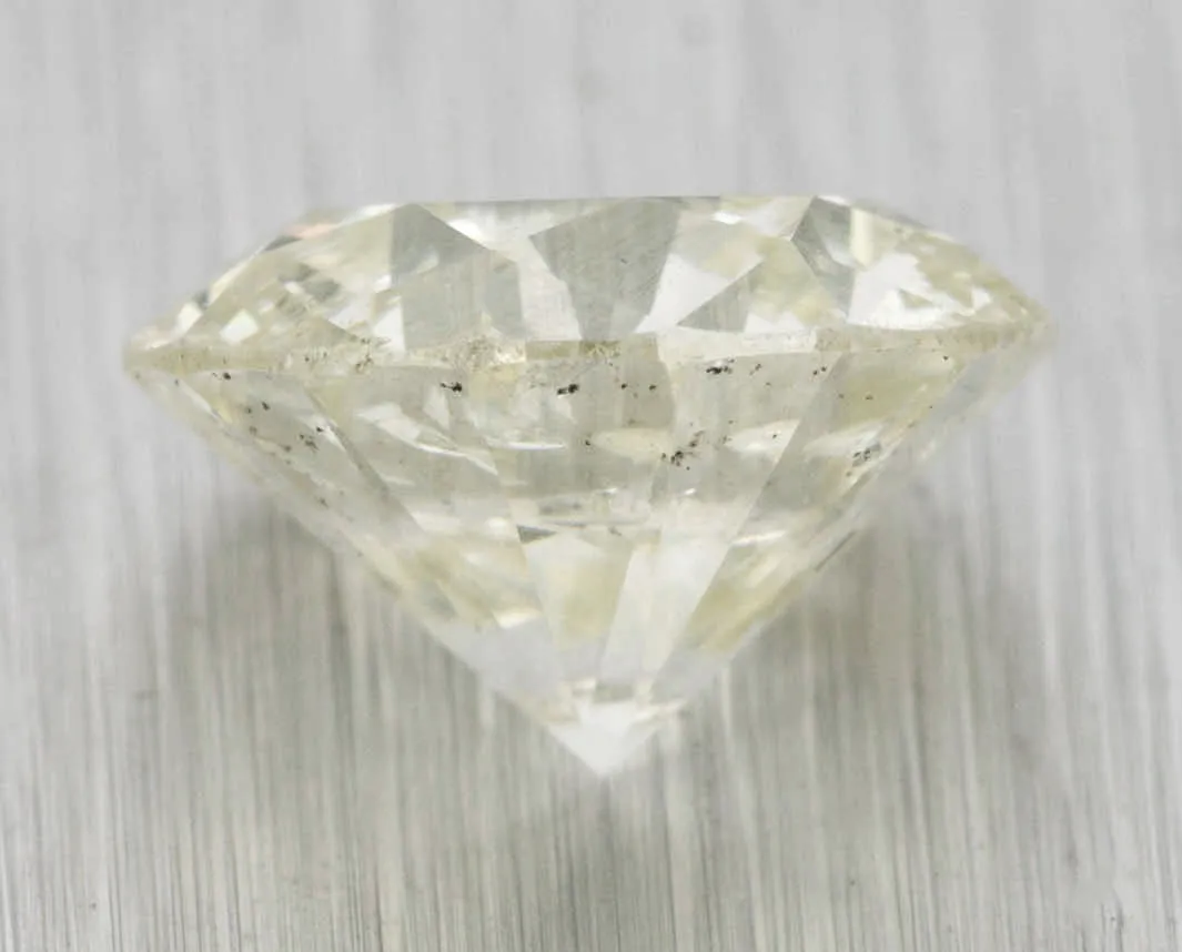 3.01ctw Round Brilliant Cut M-I2 Natural Modern Loose Diamond