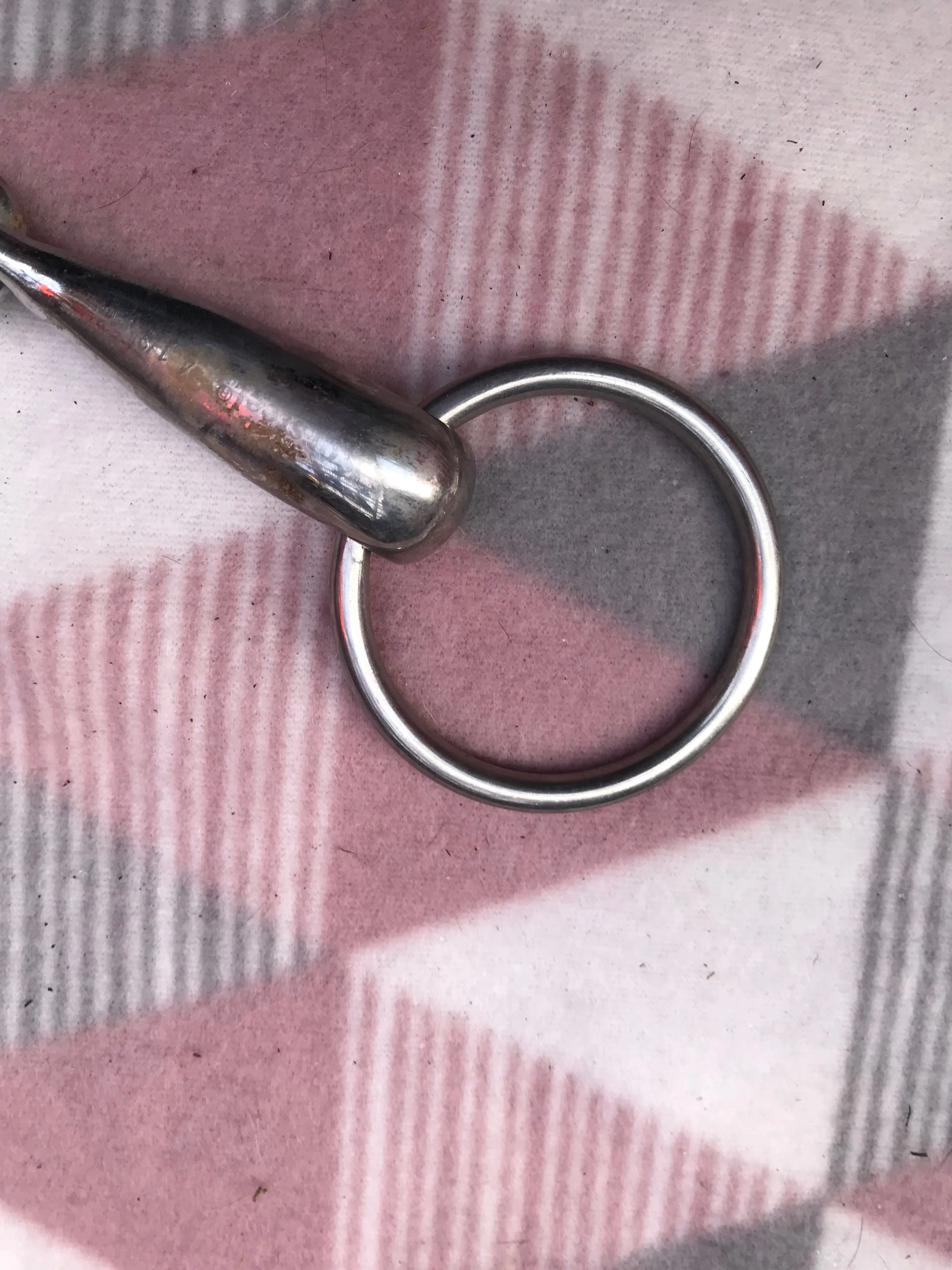 4 1/2” loose ring snaffle