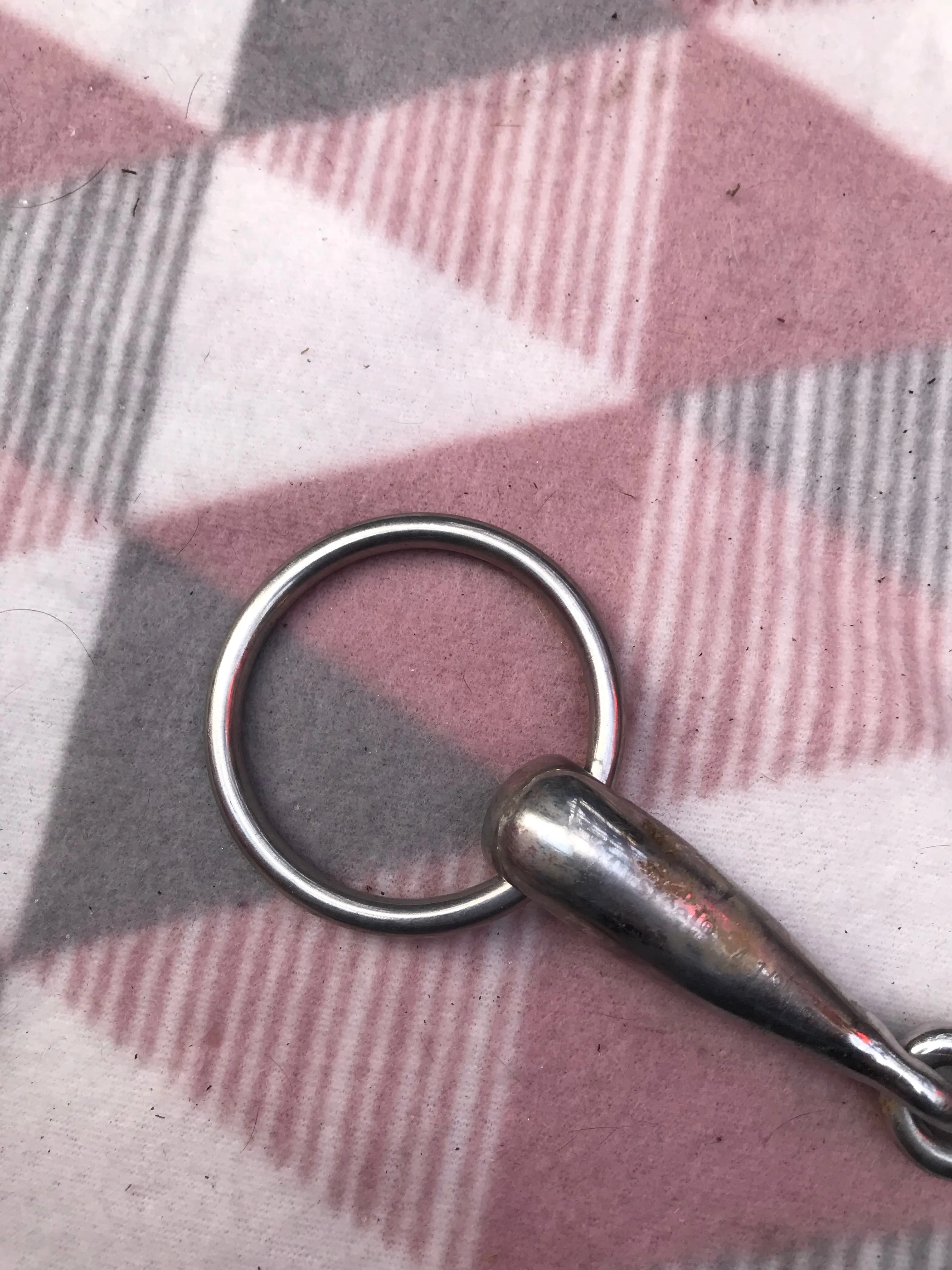 4 1/2” loose ring snaffle