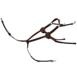 5 Point Expanding Breastplate - Brown