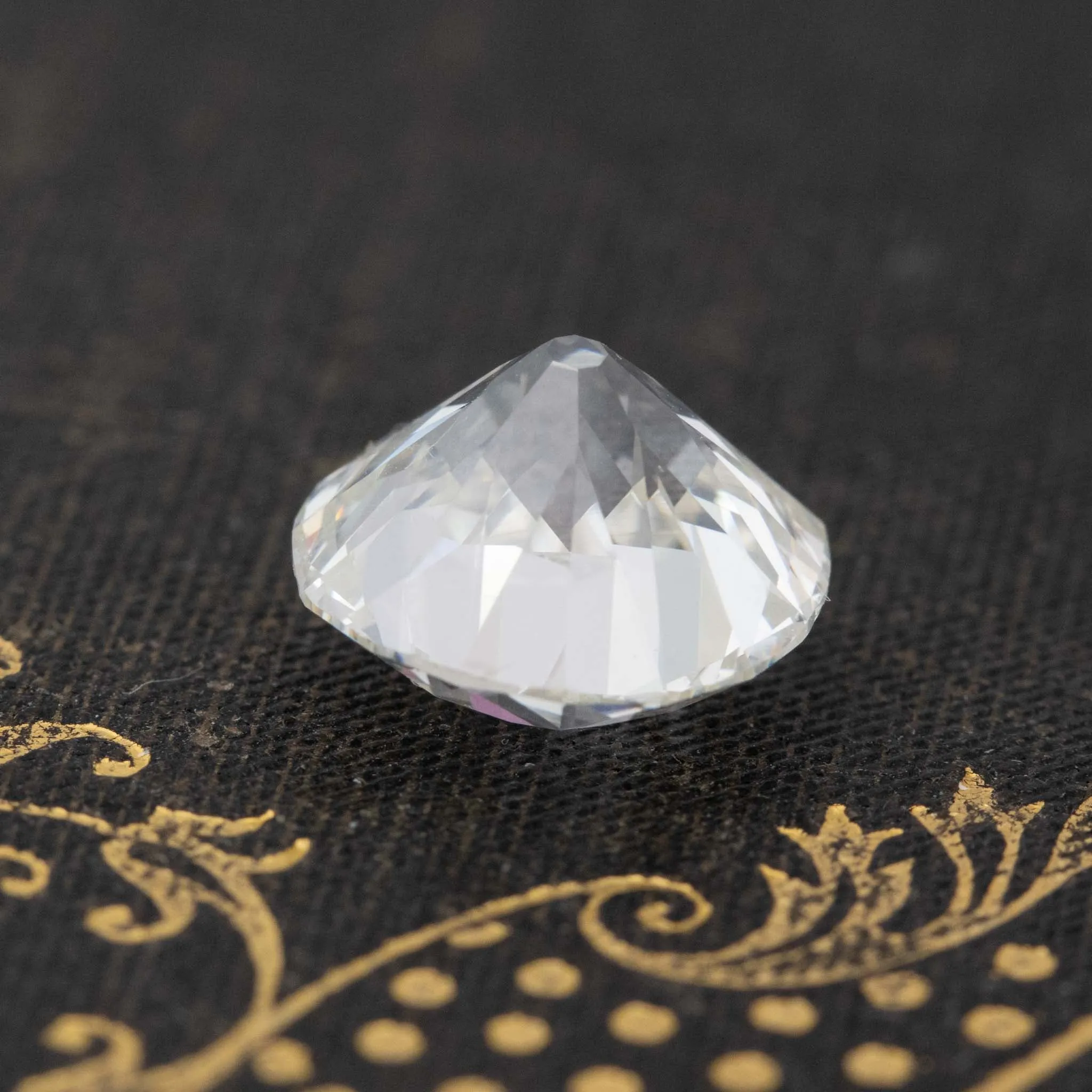 5.04ct Old Mine Cushion Cut Diamond, GIA J SI1