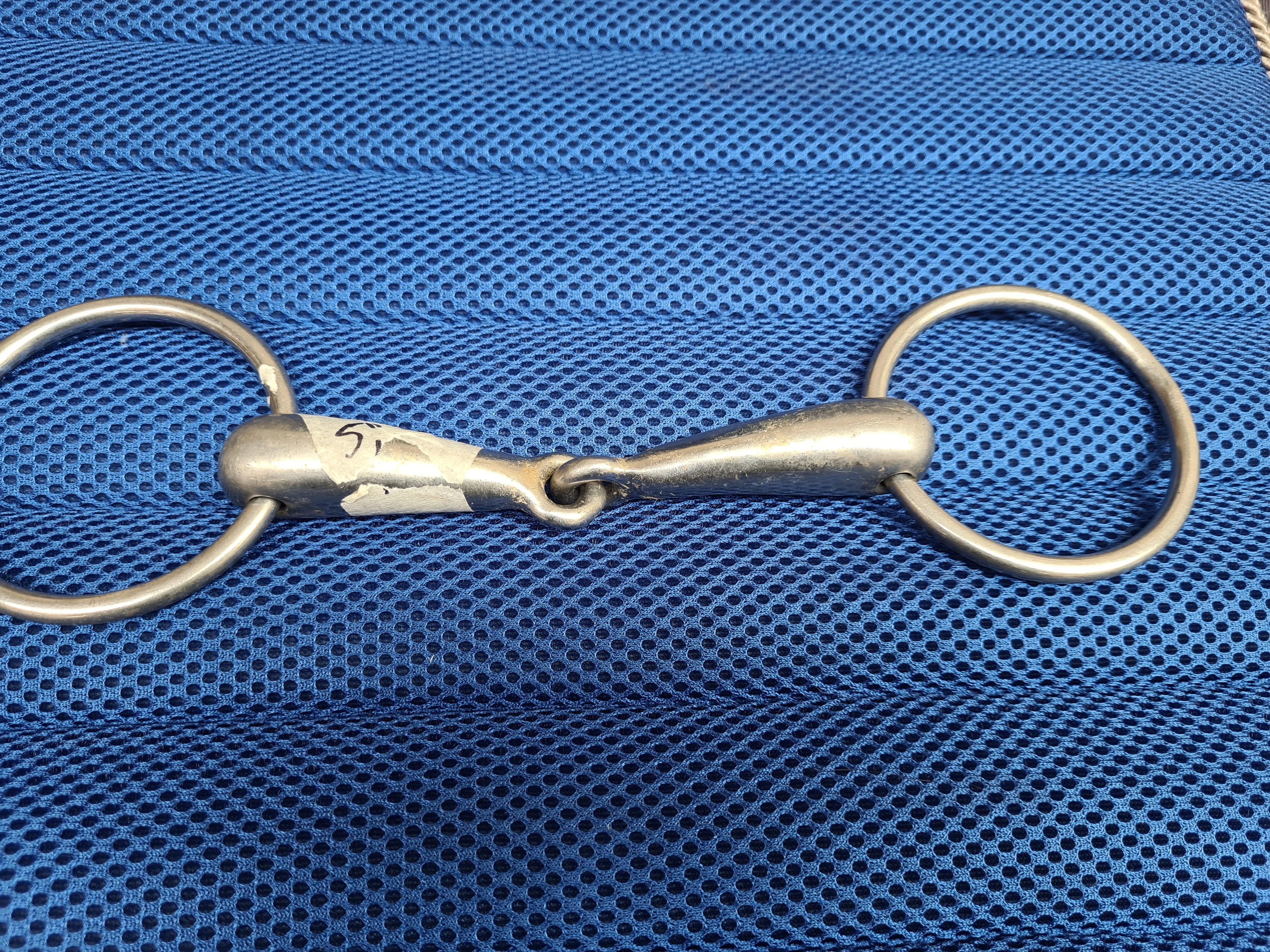 5" loose ring snaffle