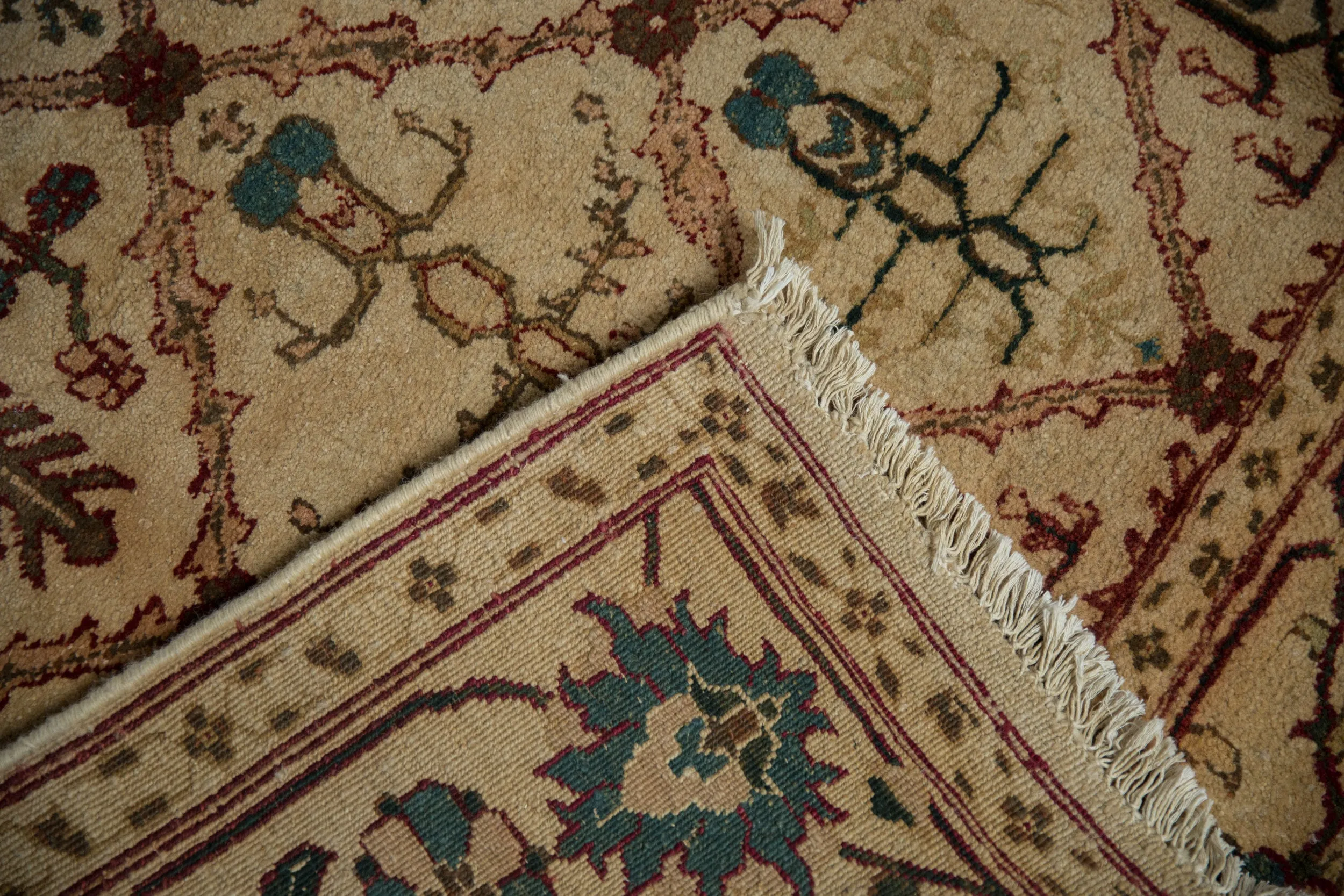 8x10 Vintage Agra Carpet