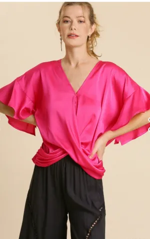Absolutely Devine Satin Top