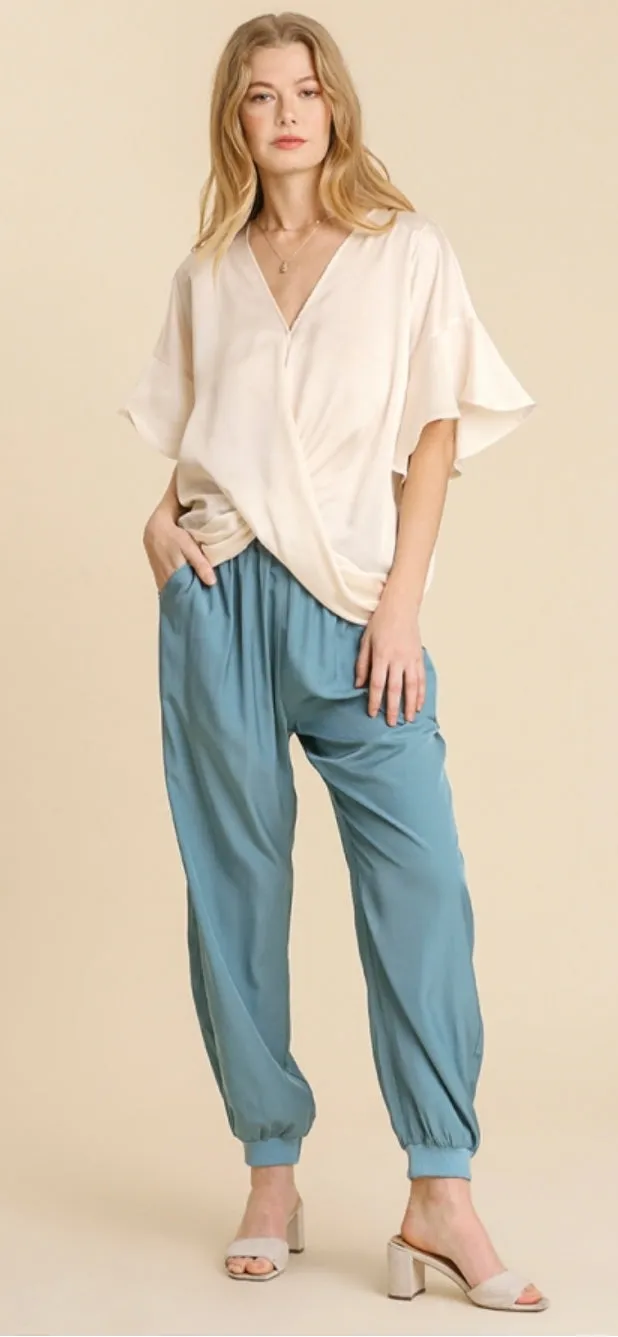 Absolutely Devine Satin Top