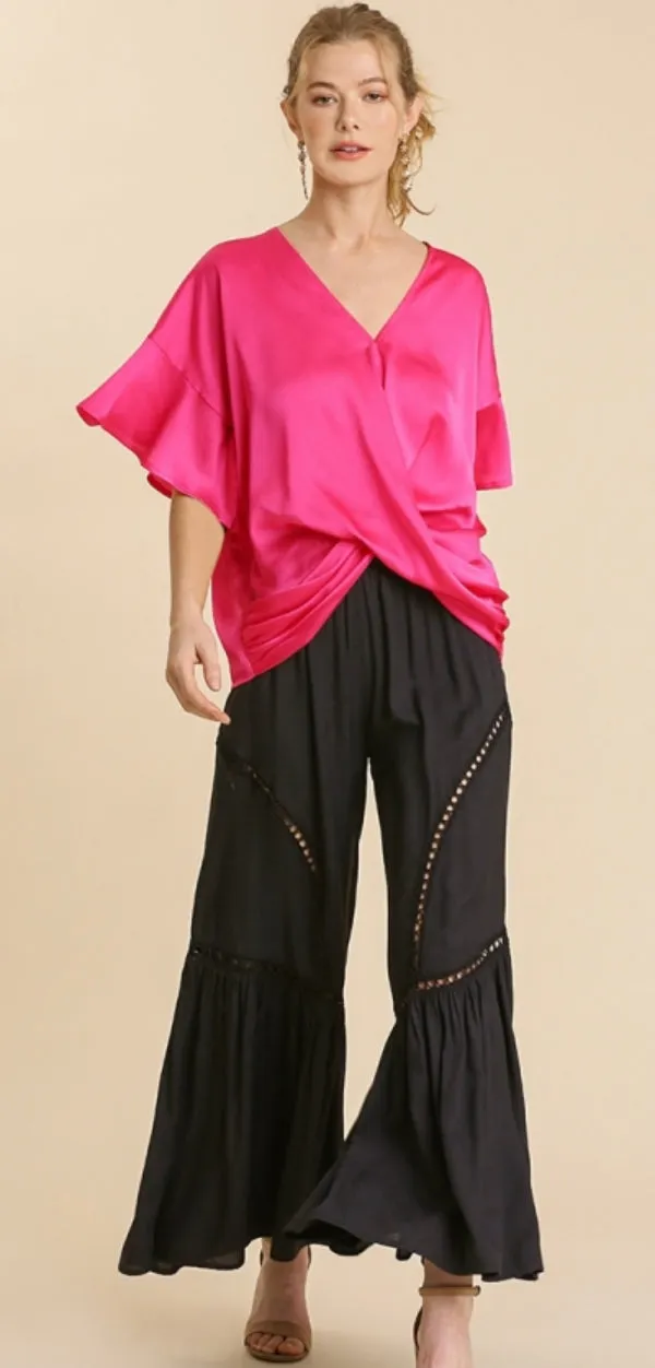 Absolutely Devine Satin Top
