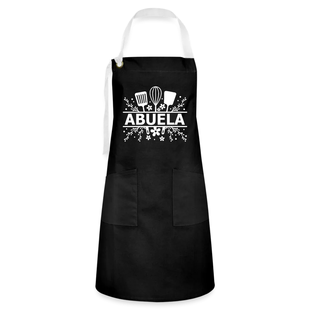 Abuela Artisan Apron - Black