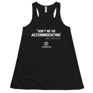 Accommodating Women's Flowy Racerback Tank