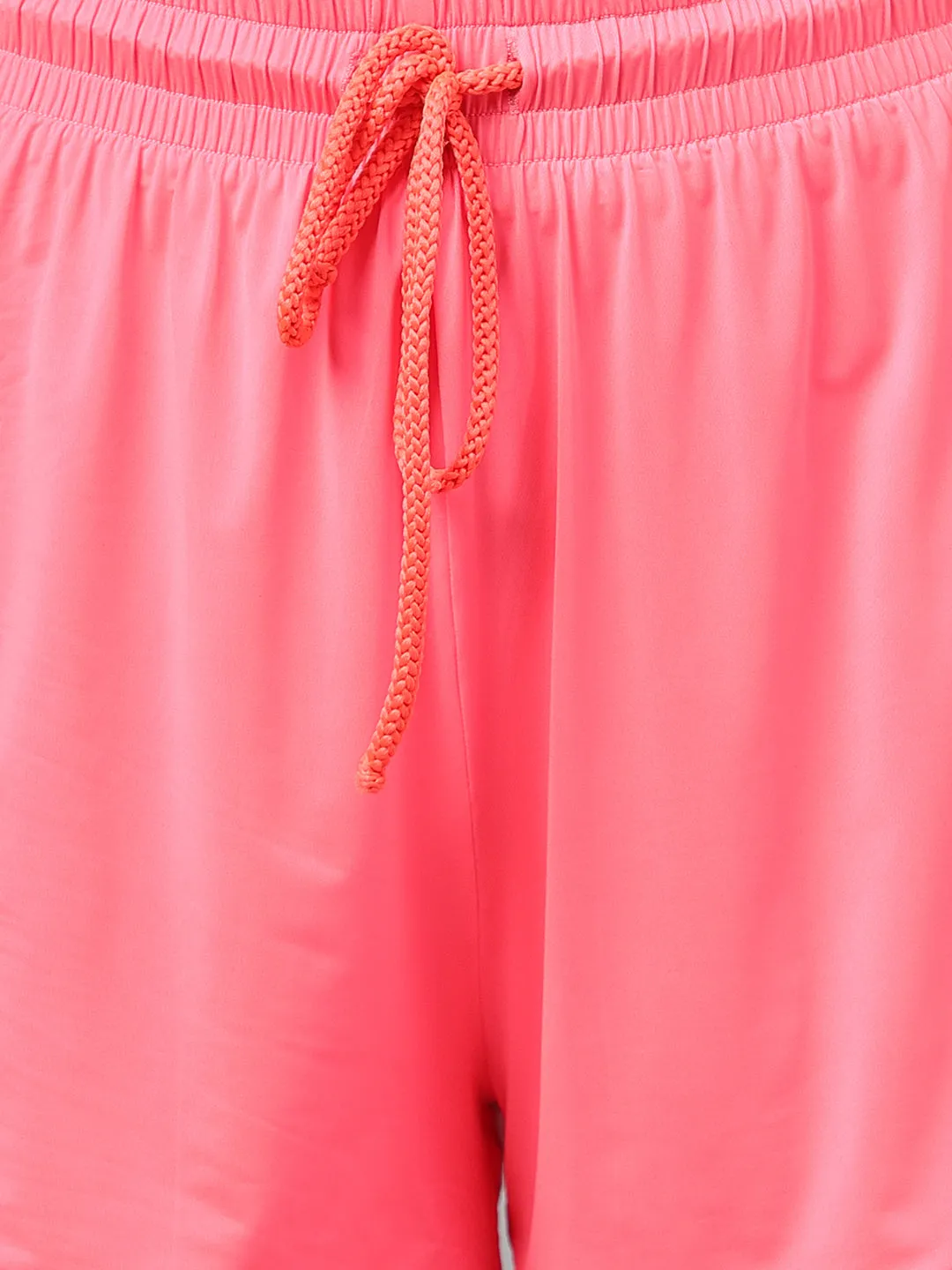 Active double layer sporty shorts