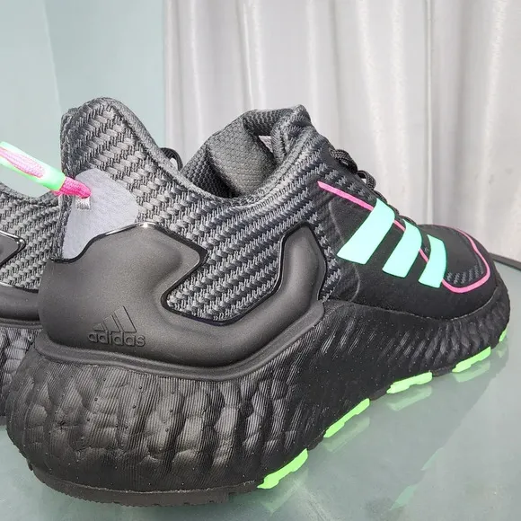 Adidas Climawarm LTD Unisex Running Neon Black Sz 9