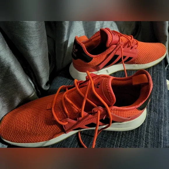 Adidas Solar Glide 3 Men's 12 RED/orange Running Shoes Athletic Gym Sneakers