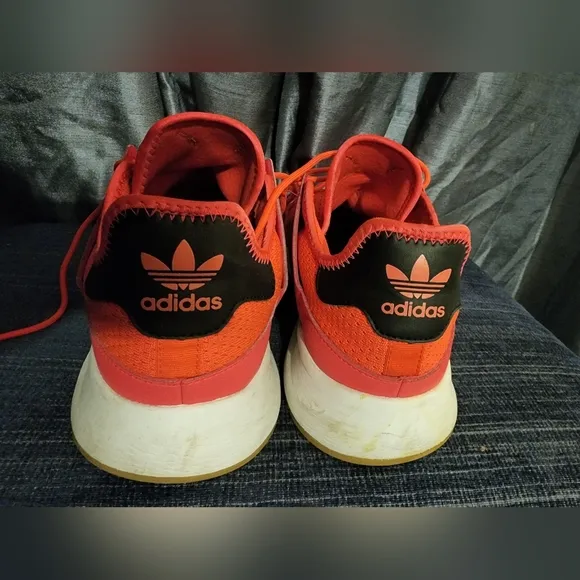 Adidas Solar Glide 3 Men's 12 RED/orange Running Shoes Athletic Gym Sneakers