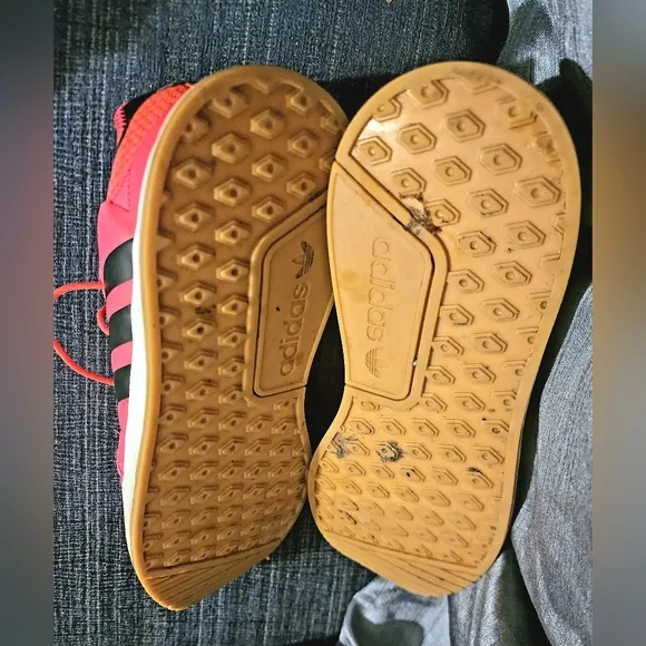 Adidas Solar Glide 3 Men's 12 RED/orange Running Shoes Athletic Gym Sneakers