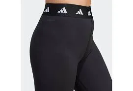 ADIDAS WOMEN LEGGINGS TF CAPRI TRE QUARTI BLACK WHITE