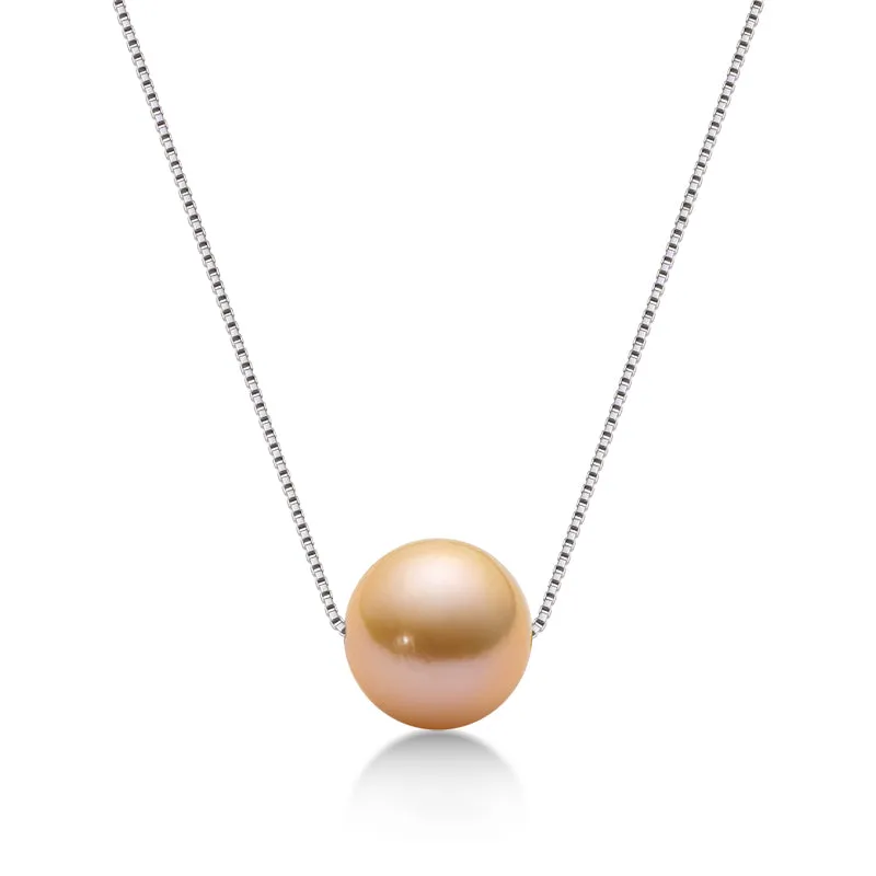 Ainuoshi Genuine Freshwater Cultured Pearl Pendant Necklace