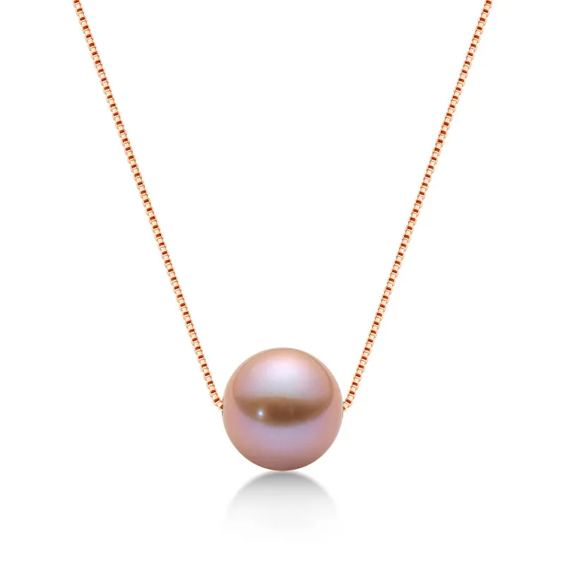 Ainuoshi Genuine Freshwater Cultured Pearl Pendant Necklace
