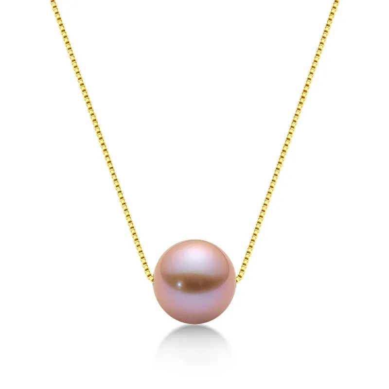 Ainuoshi Genuine Freshwater Cultured Pearl Pendant Necklace