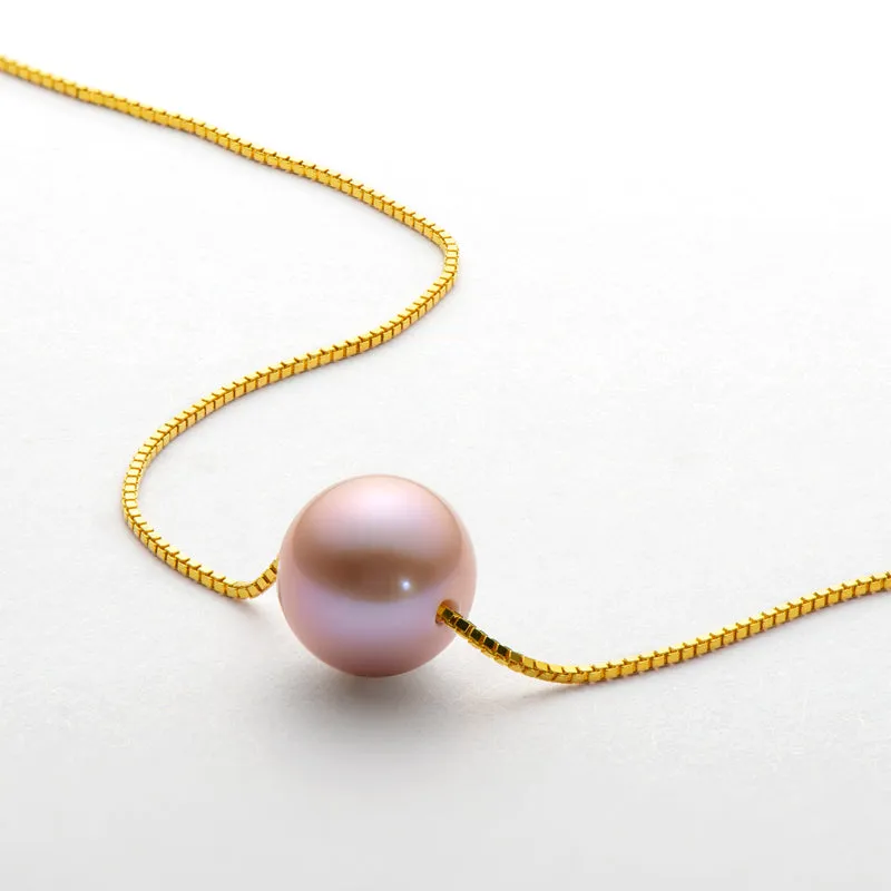 Ainuoshi Genuine Freshwater Cultured Pearl Pendant Necklace