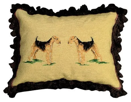 Airedale Decorative Pillow
