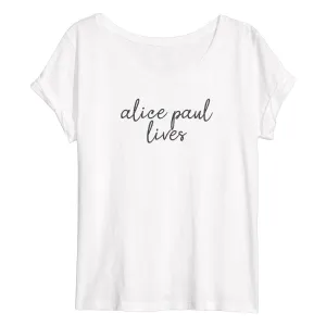 ALICE PAUL Flowy Women's T-Shirt