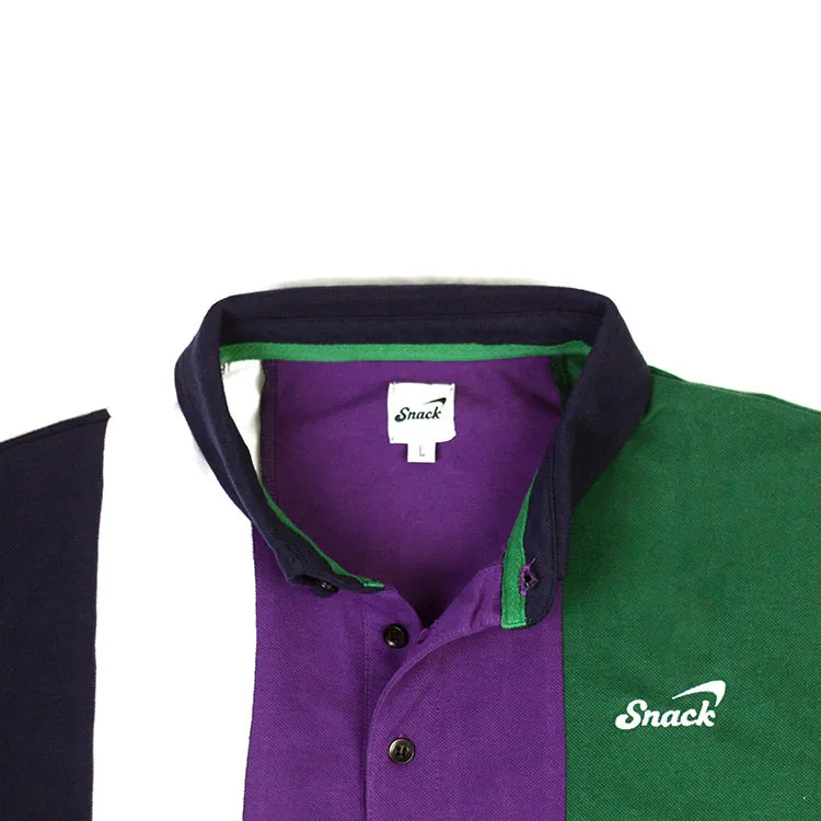 ALIVE VERTICAL STRIPE POLO