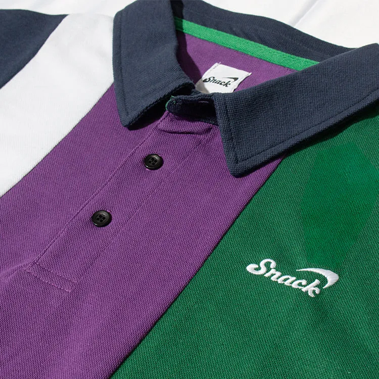 ALIVE VERTICAL STRIPE POLO