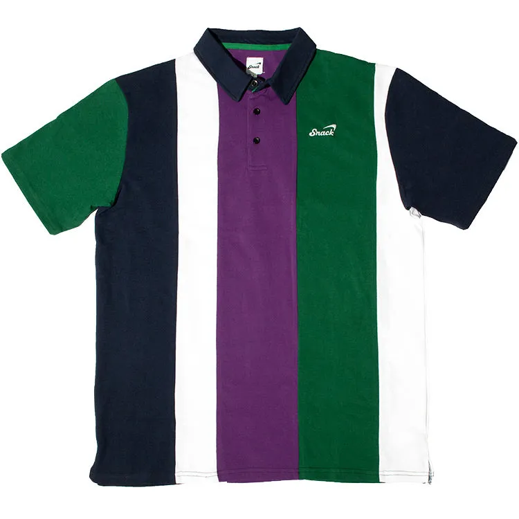 ALIVE VERTICAL STRIPE POLO