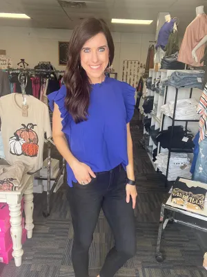 All the Frills Top-4 Colors Available