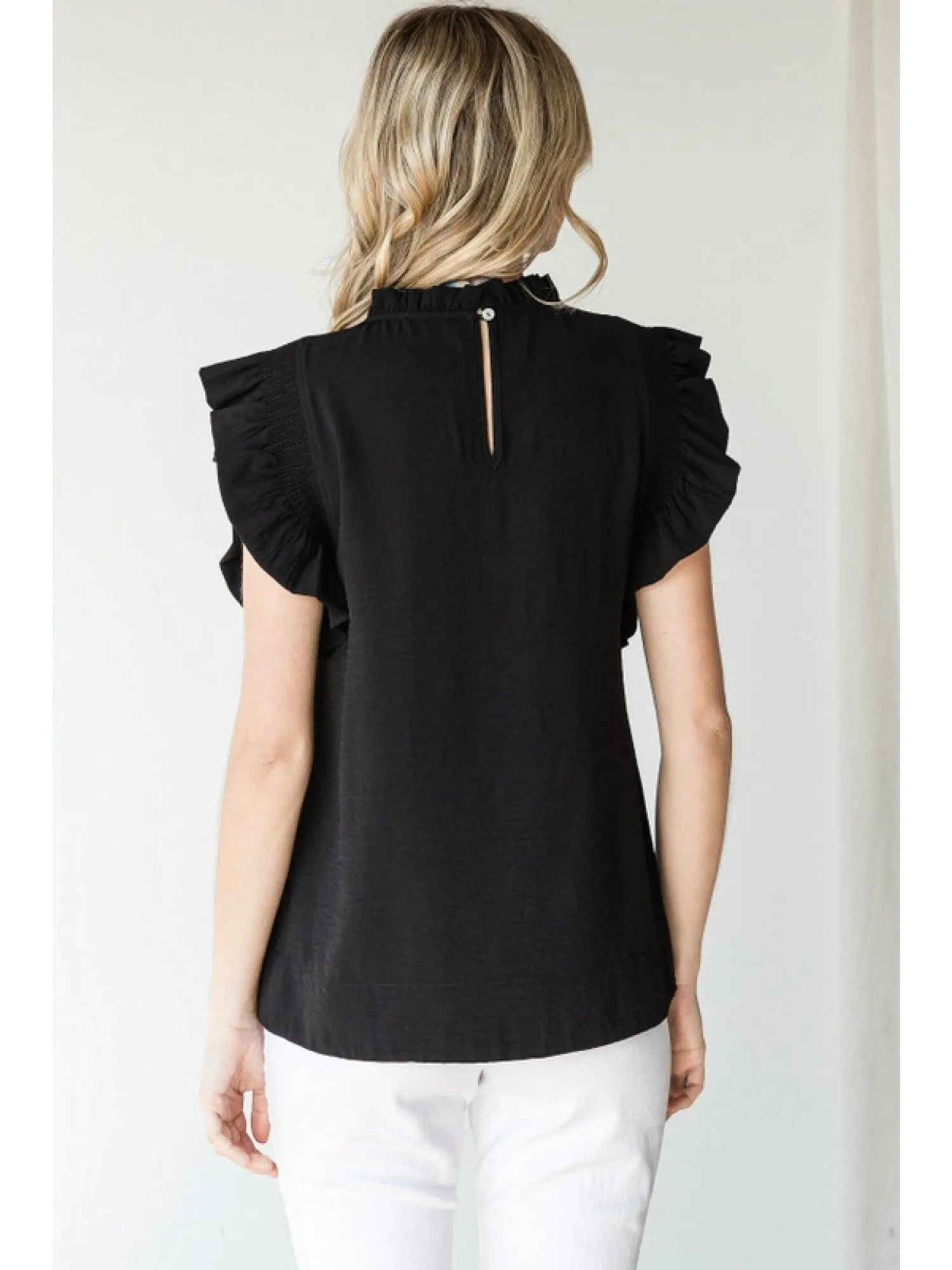 All the Frills Top-4 Colors Available