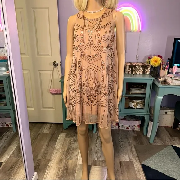 Altar’d State Beads and sequin slip