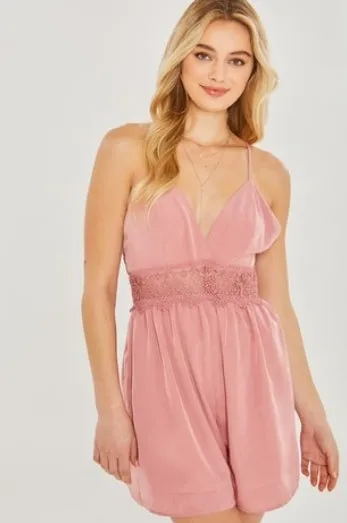Amy Romper (Mauve)